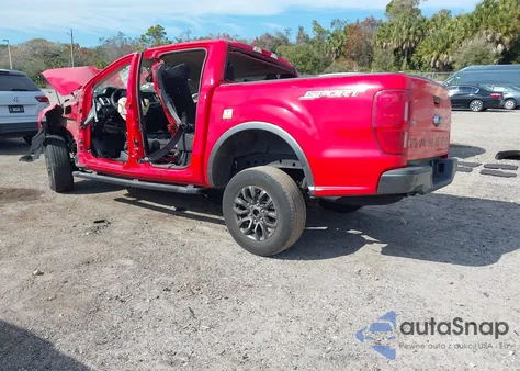 2020 Ford Ranger Xlt z USA, uszkodzony, nr VIN 1FTER4EH1LLA78775